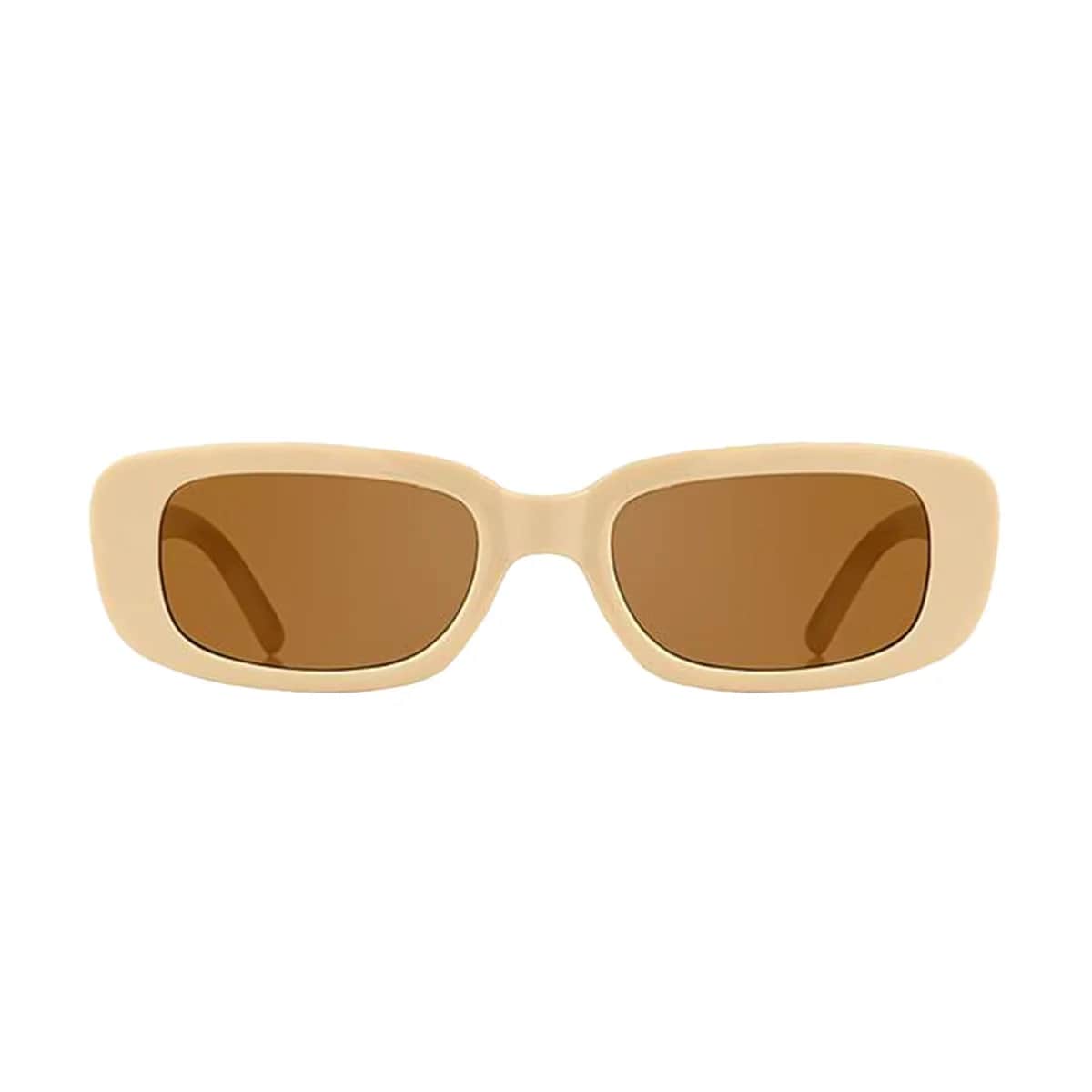 نظارات شمسية نسائية كريمي مستطيلة Apsi001605 من أكوا دي بولو Aqua Di Polo