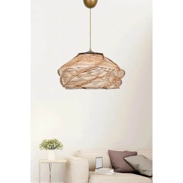 ثريا طبيعية يدوية على شكل بيضاوي من همايديزاين Hmydesign