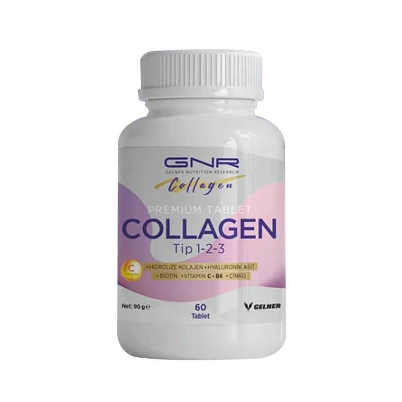كولاجين هيدروليzed نوع 1,2,3 60 قرص من جنر كولاجين Gnr Collagen