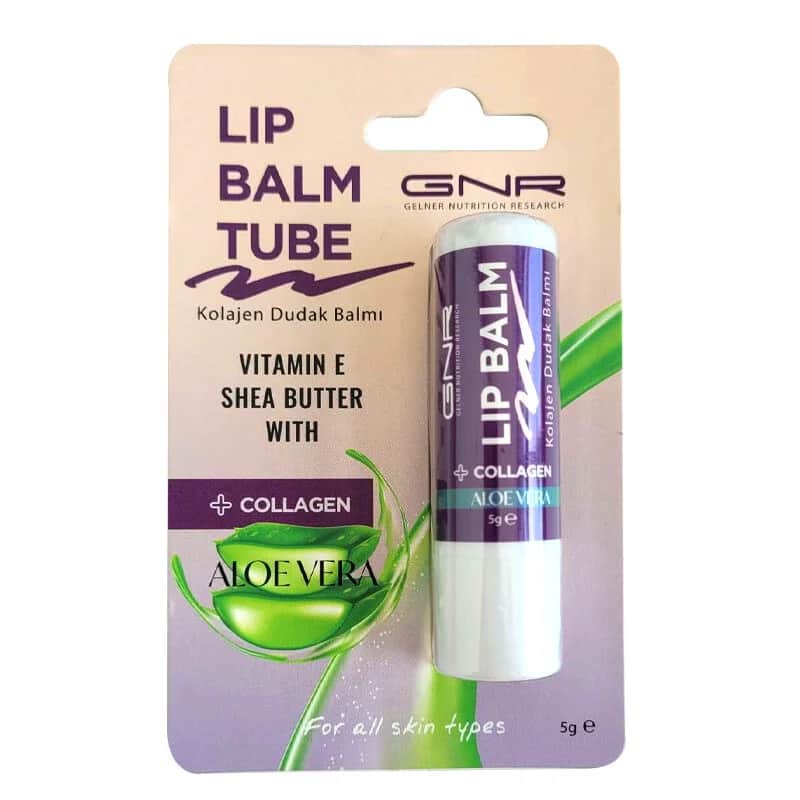 Gnr Collagen مرطب شفاه بالكولاجين من جي إن آر، أنبوب 5 غرام