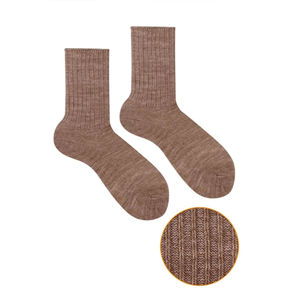 جوارب صوفية نسائية بنية 36/40 من أوزي سوكس Ozzy Socks