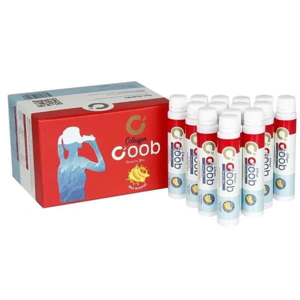 Coob كوب كولاجين سائل أنبوب بنكهة الموز 40 مل × 15 مل