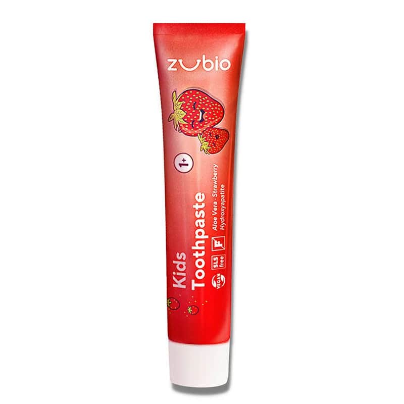 Zubio Organic معجون أسنان زوبيو للأطفال 50 غرام فراولة