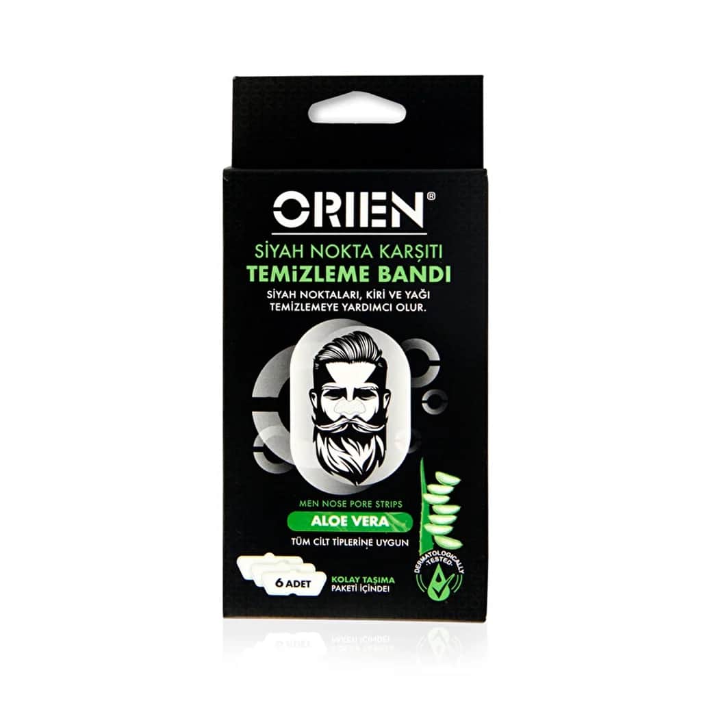 Orien شرائط تنظيف الرؤوس السوداء من أورين عبوة من 6 قطع