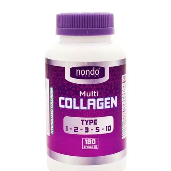 Nondo Vitamins مكمل غذائي متعدد الكولاجين من نوندو فيتامينز، 180 قرصًا
