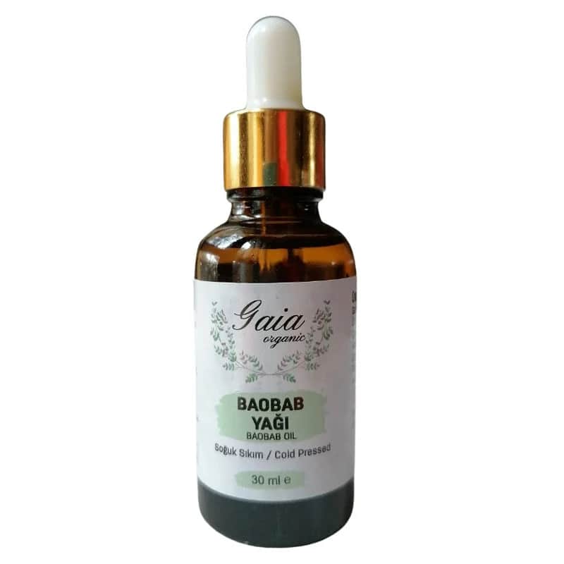 Gaia Organic زيت الباوباب العضوي المعصور على البارد من جايا 30 مل