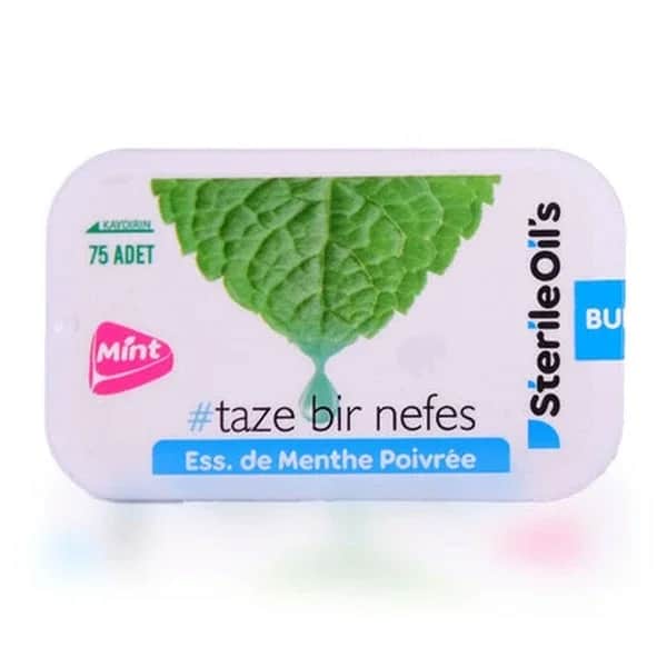 Sterile Oils معطر نفس برائحة النعناع من شركة سترايل أويلز، 75 قطعة
