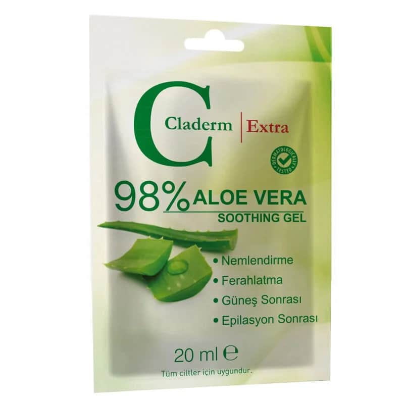 Claderm جل كلاديرم المهدئ بالألوفيرا 20 مل