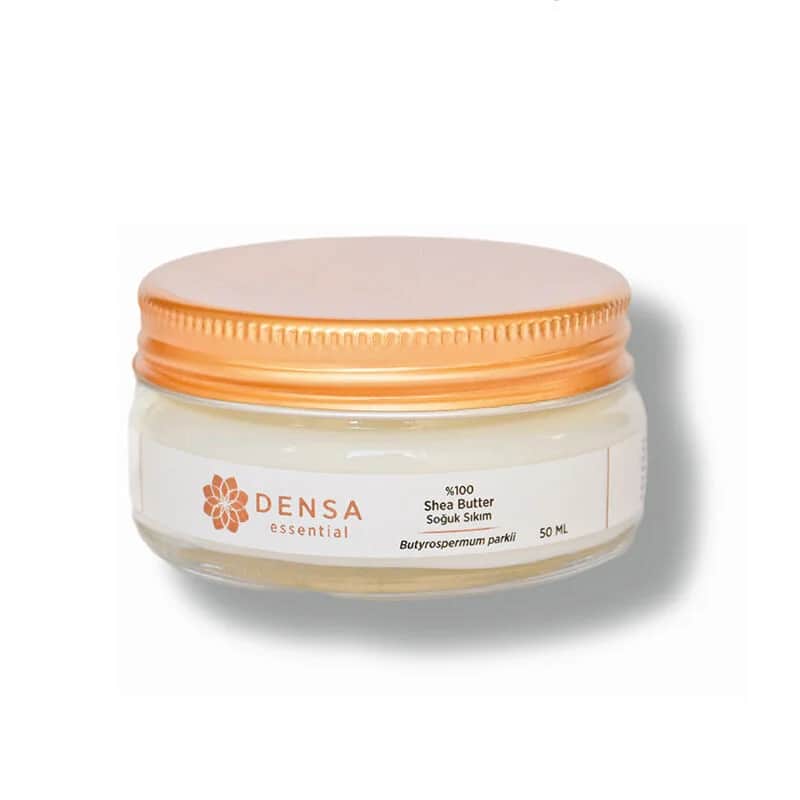 Densa Essential زيت زبدة الشيا المعصور على البارد من دينسا، ٥٠ مل مرطب للعناية بالبشرة