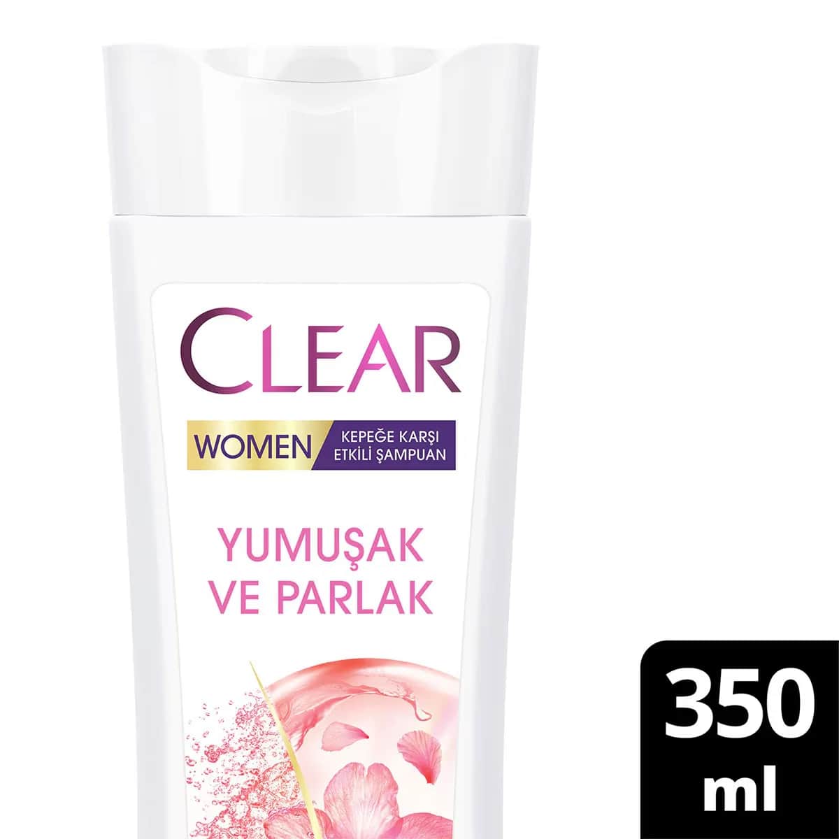 Clear شامبو كلير سوفت شاين بخلاصة زهر الكرز والكيراتين 350 مل