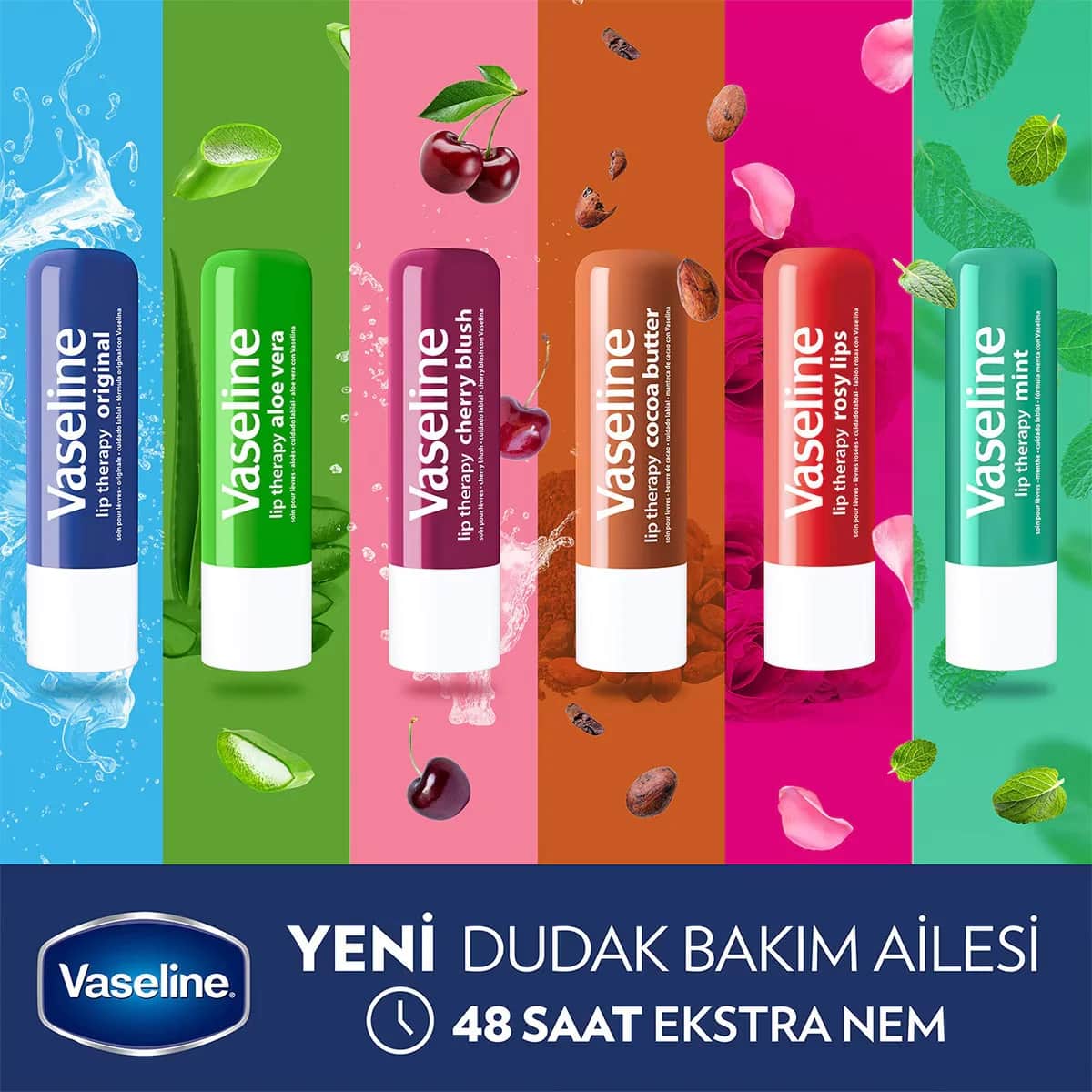 Vaseline أحمر شفاه فازلين بتأثير النعناع 4.8 جرام