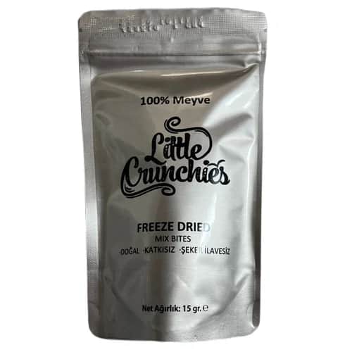 Little Crunchies عبوة تذوق قطع صغيرة مجففة بالتجميد من ليتل كرانشيز، 15 جرامًا