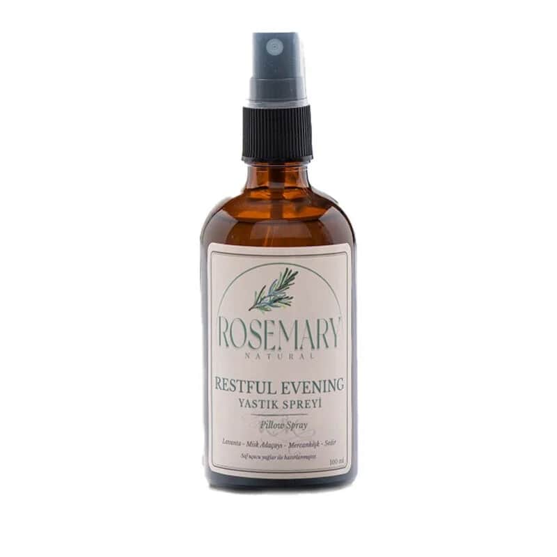 Rosemary Natural بخاخ روزماري لراحة النوم المسائي 100 مل مساعد طبيعي على النوم
