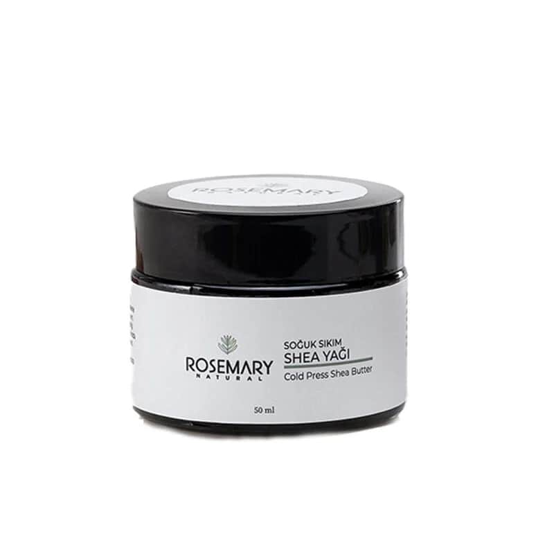 Rosemary Natural زبدة الشيا الطبيعية المعصورة على البارد مع إكليل الجبل 50 مل