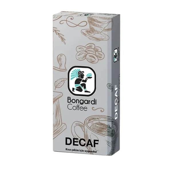 Bongardi Coffee كبسولات قهوة بونغاردي منزوعة الكافيين (عبوة من 10 قطع) معالجة بالماء من نسبرسو