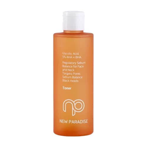 تونك حمض الجليكوليك 5% AHA + BHA 200 مل من نيو باراديس New Paradise