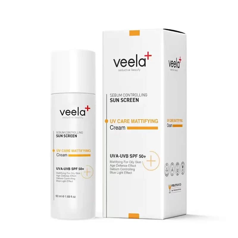 Veela كريم فييلا عالي الحماية من الشمس بعامل حماية 50+ 50 مل