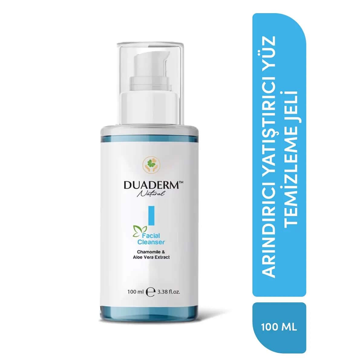Duaderm جل تنظيف وتطهير الوجه من دودرم، 100 مل