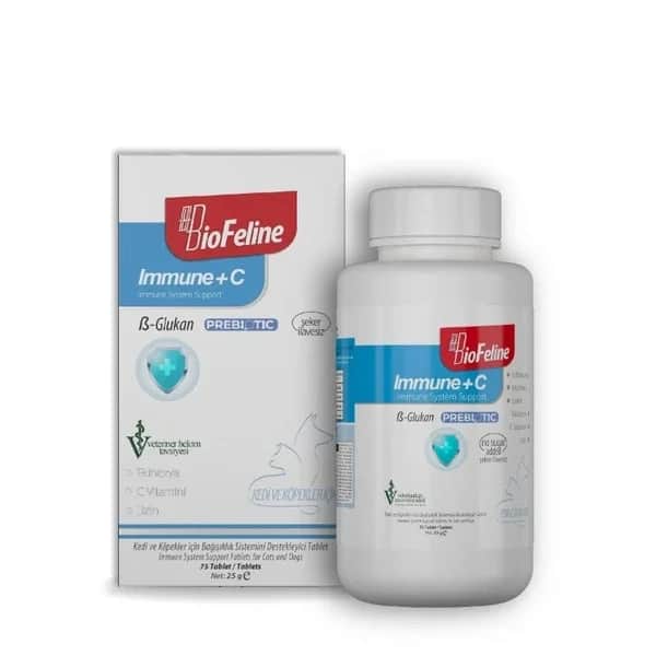 Biofeline أقراص بيوفيلين لدعم المناعة للقطط والكلاب ٧٥ قرصًا