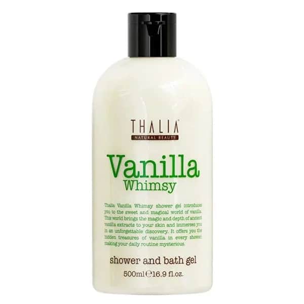 Thalia Natural Beauty جل الاستحمام ثاليا ناتشورال بيوتي مرطب برائحة الفانيليا 500 مل