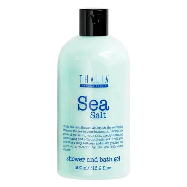 Thalia Natural Beauty جل الاستحمام ثاليا ناتشورال بيوتي مرطب برائحة ملح البحر 500 مل