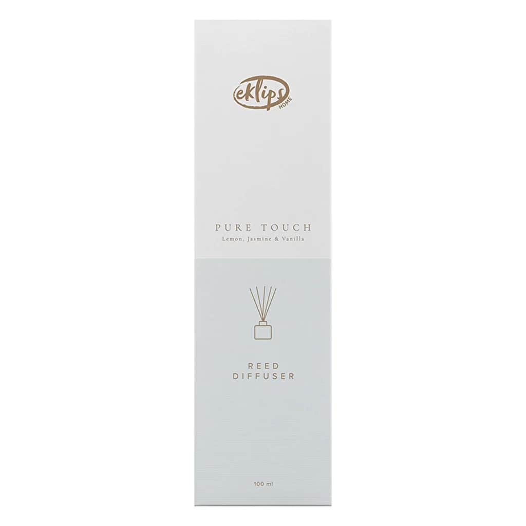 Eklips Home معطر جو من إكلبس ريد ديفيوزر برائحة نقية 100 مل