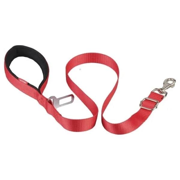 Doca حزام أمان دوكا أحمر منسوج للسفر 2.5 × 80-120 سم