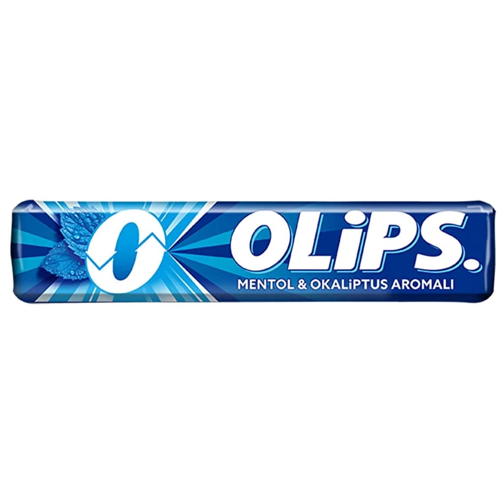 Olips حلوى أوليبس بنكهة المنثول والأوكالبتوس 28 جرام