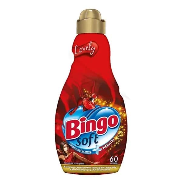 Bingo Soft مُركَز مُنعِّم الأقمشة الناعم من بينجو، رائع، 1440 مل
