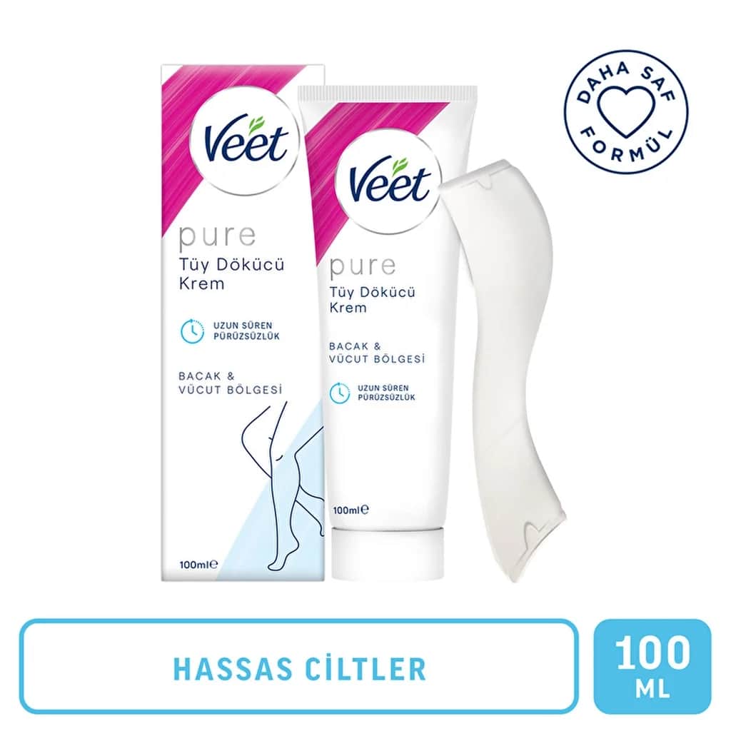 Veet كريم فيت لإزالة الشعر للبشرة الحساسة 100 مل