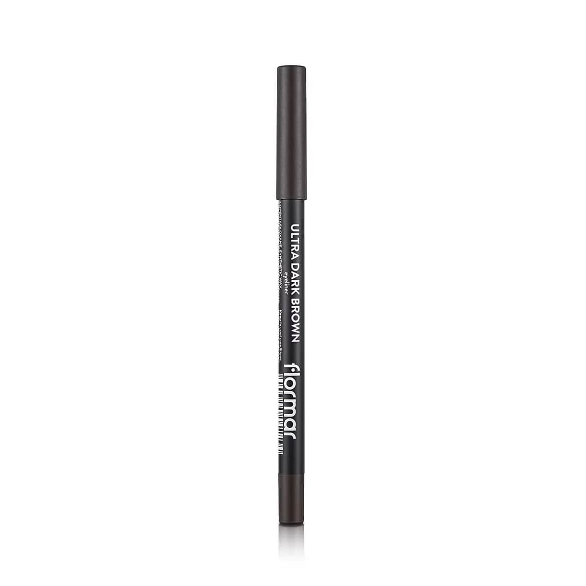 Flormar كحل فلورمار ألترا 019 بني غامق