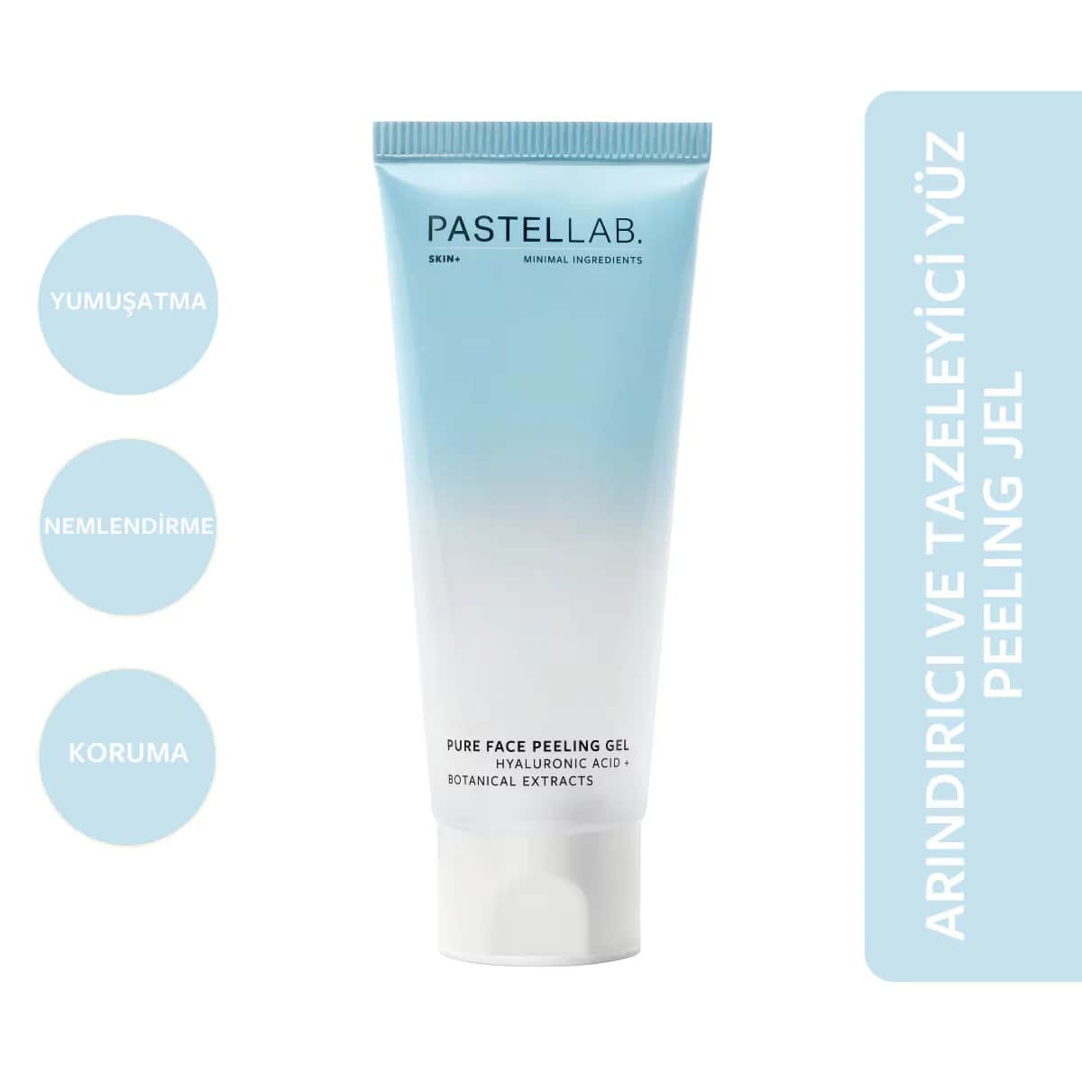 Pastellab باستيلاب. جل تقشير الوجه النقي، جل تقشير منقي ومنعش للوجه