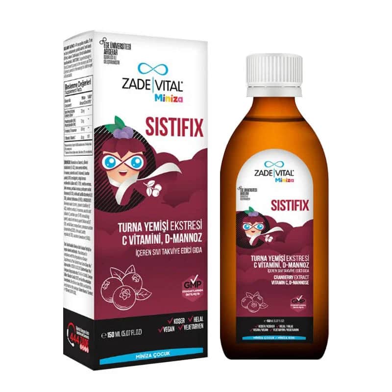 Zade Vital زاد فيتال مينيزا سيستيفكس مكمل غذائي سائل 150 مل