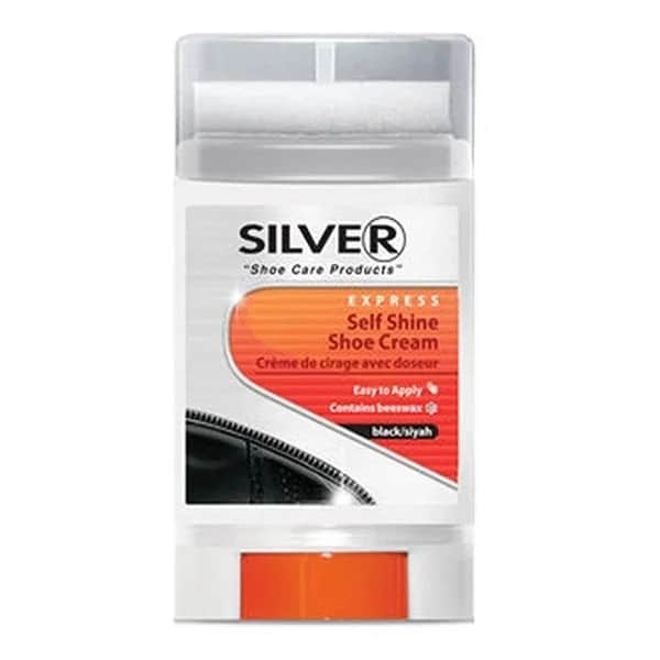 Silver كريم تلميع الأحذية سيلفر فيدالي أسود 50 مل