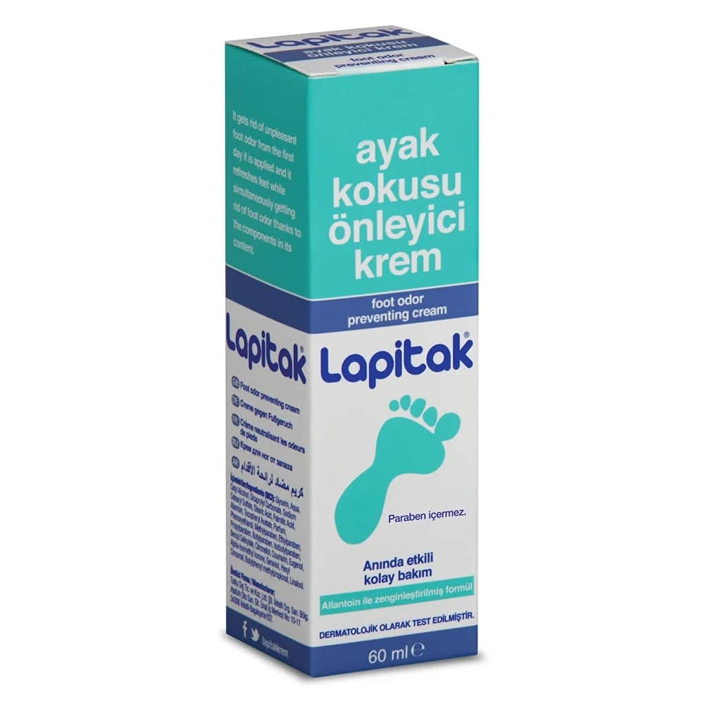 Lapitak لابيتاك كريم منع رائحة القدمين 60 مل