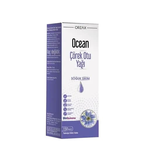 Orzax زيت حبة البركة السوداء من أورزاكس، معصور على البارد، 150 مل