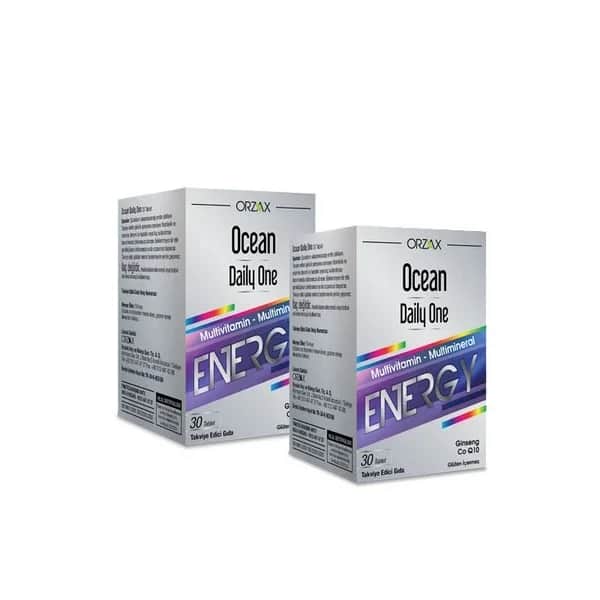 Orzax أورزاكس أوشن ديلي ون إنرجي 2 × 30 قرصًا
