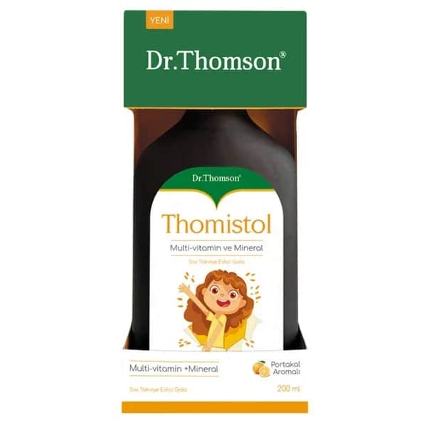 Dr.Thomson مكمل غذائي متعدد الفيتامينات والمعادن من دكتور ثوميستول، 200 مل