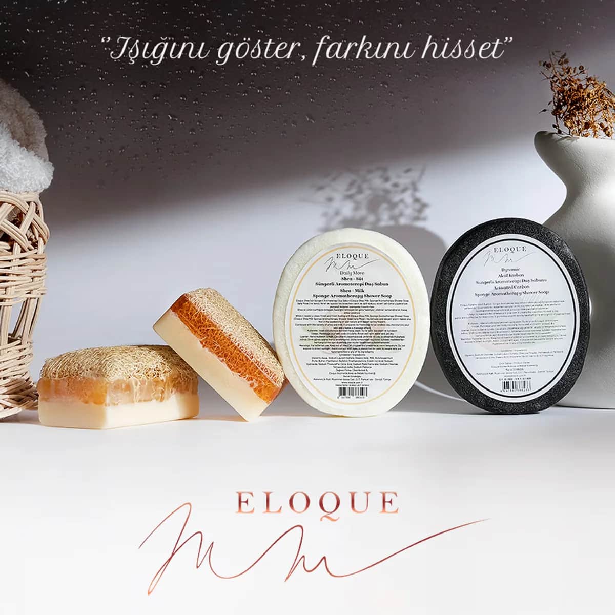 Eloque صابون إيلوك الصلب بالكربون النشط الديناميكي 135 جم