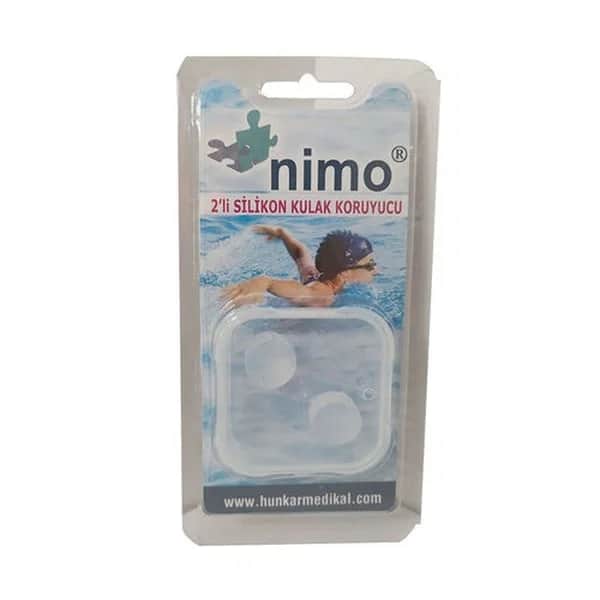 Nimo واقي أذن من السيليكون من نيمو، قطعتان