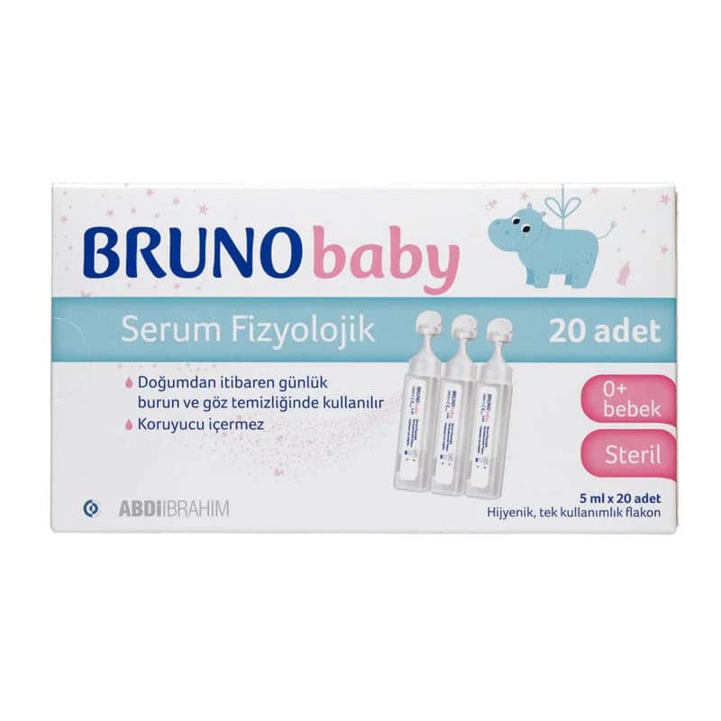 Bruno Baby قطرات سيروم برونو بيبي 5 مل × 20 قطعة