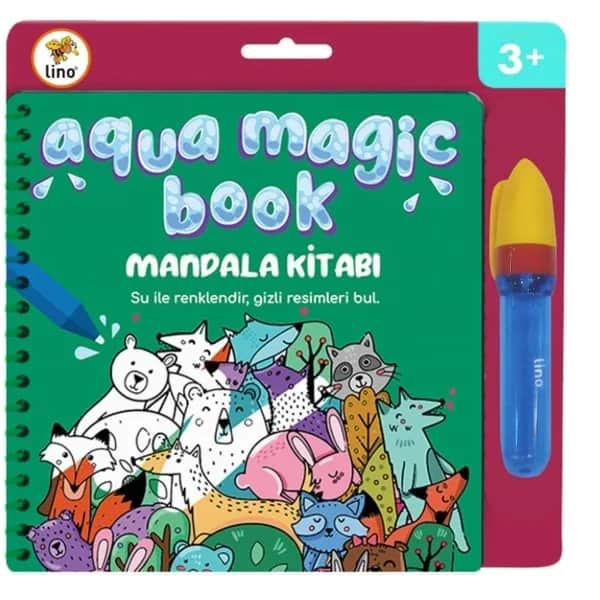Lino كتاب تلوين سحري من لينو أكوا ماندالا