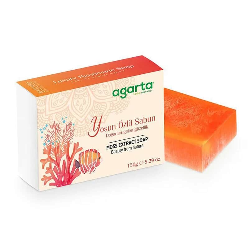 Agarta صابون أغارتا بخلاصة الأعشاب البحرية 150 غرام