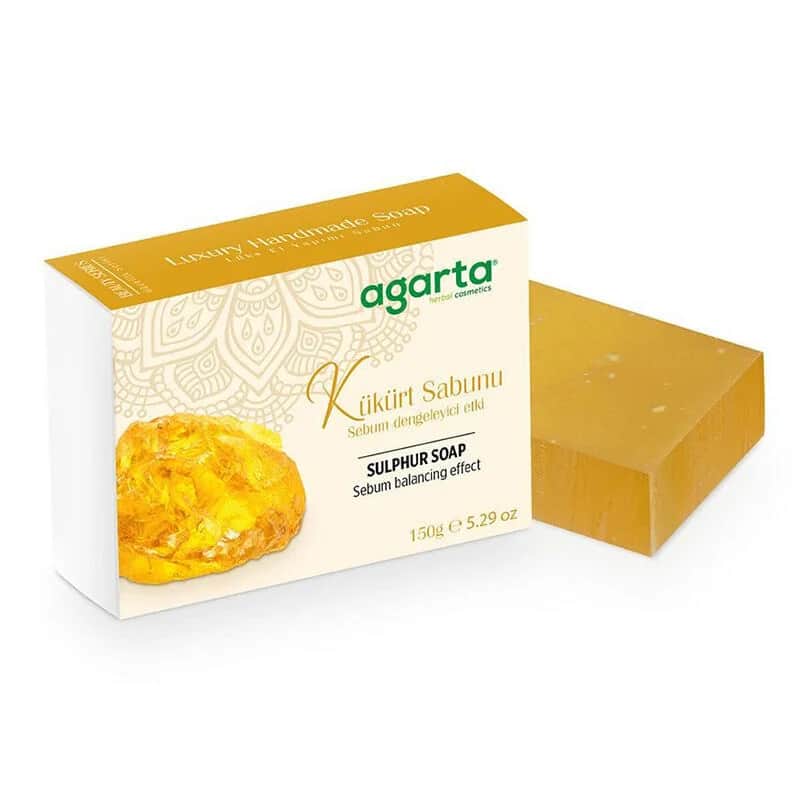 Agarta صابون أغارتا الكبريتي 150 غرام