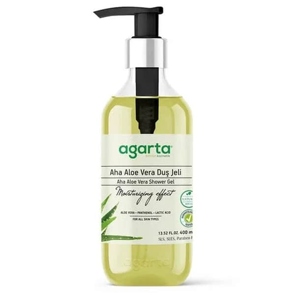Agarta جل استحمام أجارتا ناتشورال آها ألوفيرا 400 مل