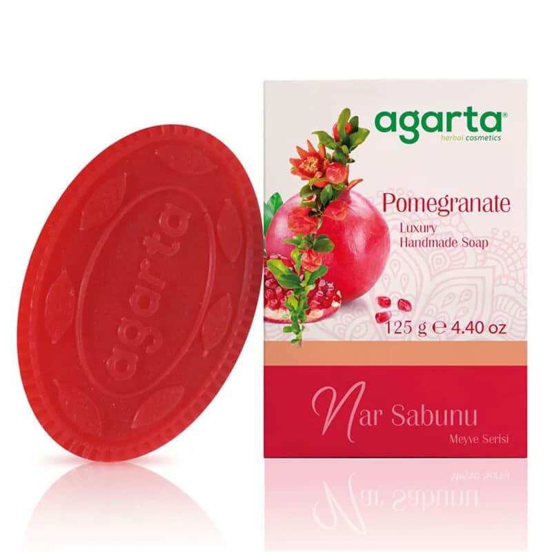 Agarta اجارتا صابون الرمان 125 جرام