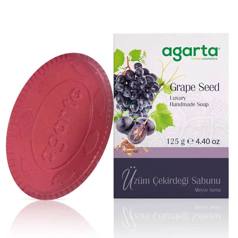 Agarta صابون بذور العنب أغارتا 125 غرام