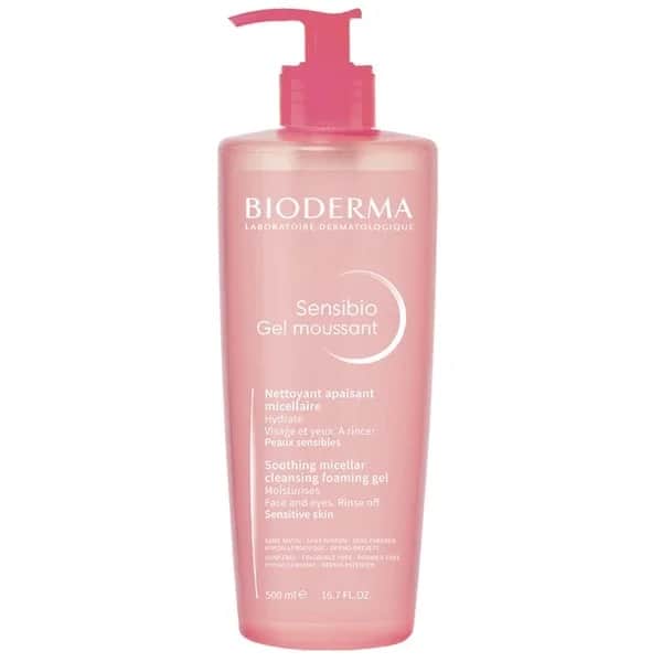 Bioderma جل بيوديرما سينسيبيو الرغوي لتنظيف البشرة ٥٠٠ مل