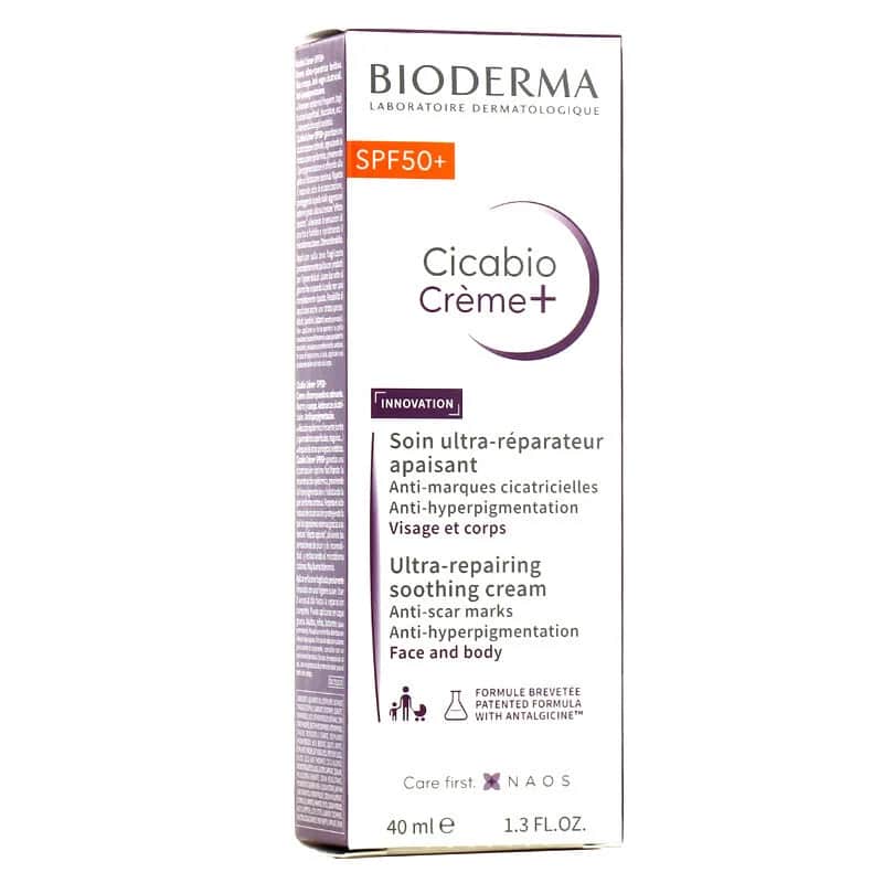 كريم بيوديرما سيكابيو SPF50+ 40 مل Bioderma