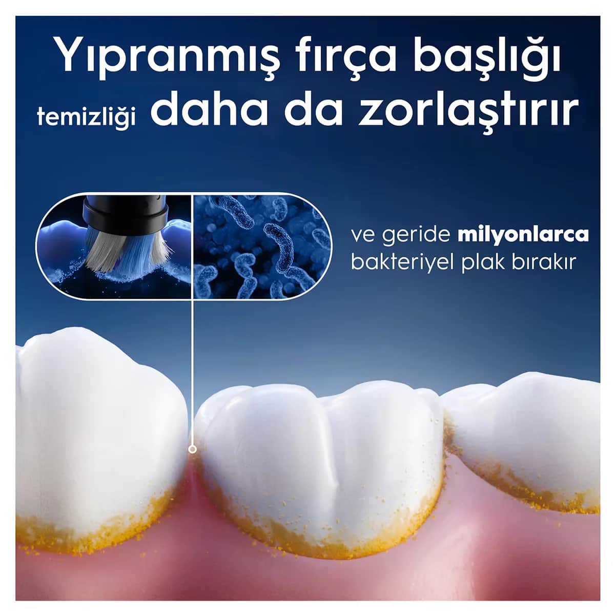 رؤوس فرشاة أسنان أورال-بي آي أو الترا كلين 6 قطع Oral-B